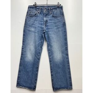 American‎ Eagle Mens Classic Bootcut Jeans Size 28 Medium Wash Denim